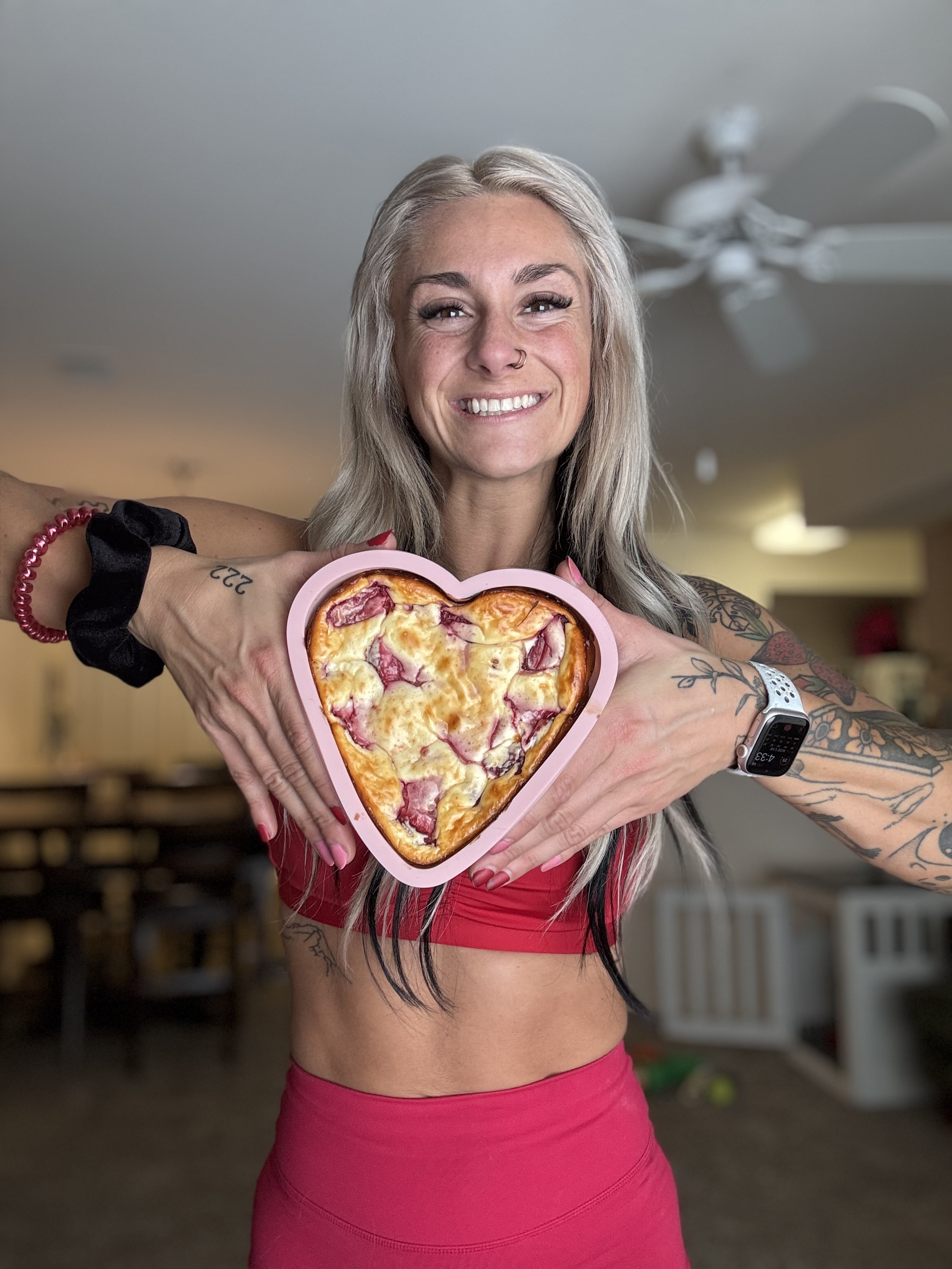 Paige with recipe